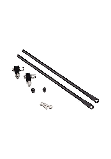 Tubus Fat 26"/28" Çelik Crmo Arka Bagaj Siyah Siyah
