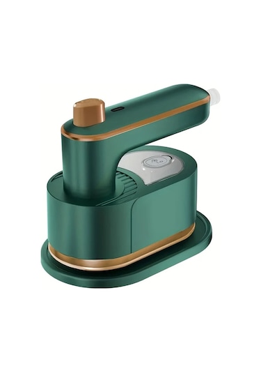Honeybeeshop Mini Taşınabilir Seyahat Buharlı Ütü 2si 1 Arada Yeşil 230v Avrupa Fişi Ev Üniversite İçin