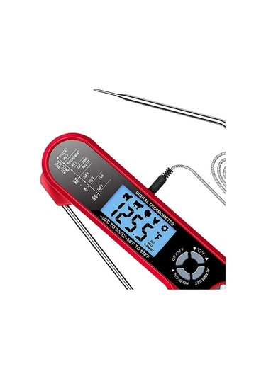 Dancemonkey Store Dijital Termometresi - Kırmızı