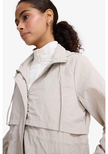 Defacto Regular Fit Kapüşonlu Fermuarlı Uzun Yağmurluk E8554ax25aubg737 Bej Defacto Regular Fit Kapüşonlu Fermuarlı Uzun Yağmurluk E8554ax25aubg737 Bej