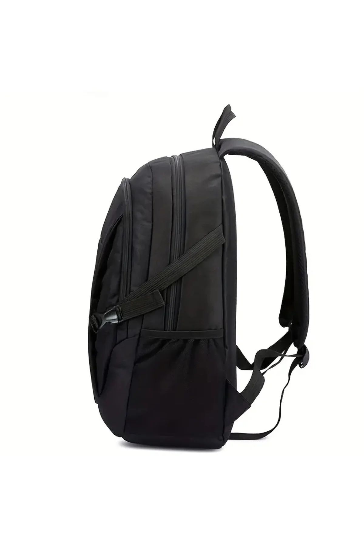 Sırt Çantası - Geniş İç Hacimli Okul & Seyahat İçin Günlük Sırt Çantası, Laptop Bölmeli Siyah