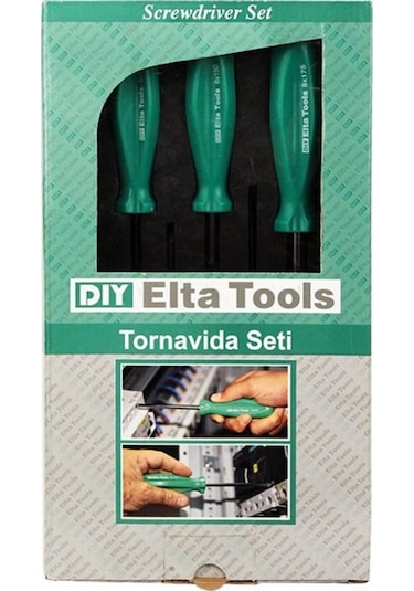 Opak Seri Tornavida Seti 6 Parça