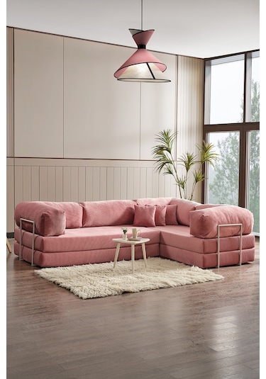 Legom Lucas Aktivite Koltuğu Yatak Olabilen Çok Amaçlı Kanepe L Koltuk Pudra Pudra