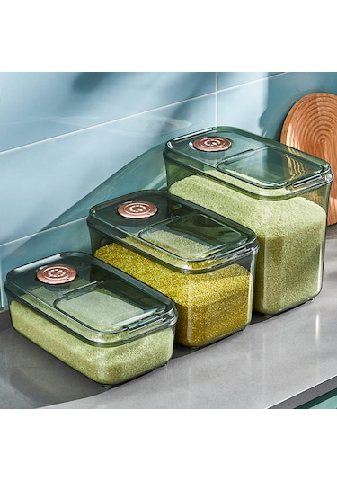 Gqiang Pirinç Kabı, Plastik Tahıl Saklama Kutusu Tahıl Pirinç