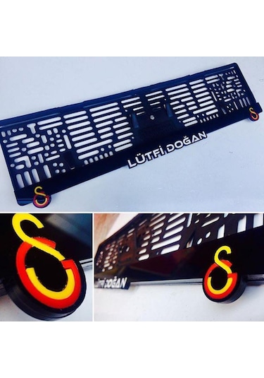 Appcity 3 Boyutlu Isimli Lazer Kesim Plakalik (3D Çıkıntılı) 325499128