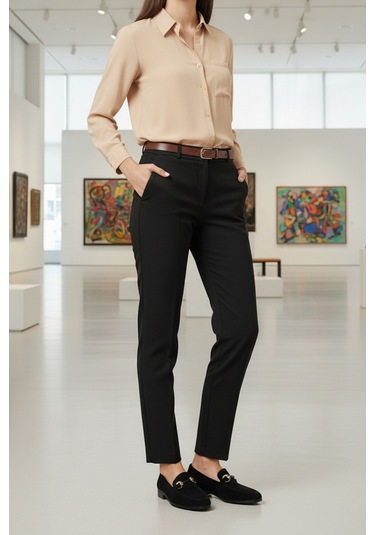 İnci Incı Arya.s 5pr Siyah Kadın Loafer 000000000102043227 Siyah