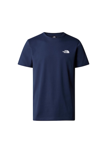 The North Face M S/s Simple Dome Tee Erkek Tişört Lacivert 001