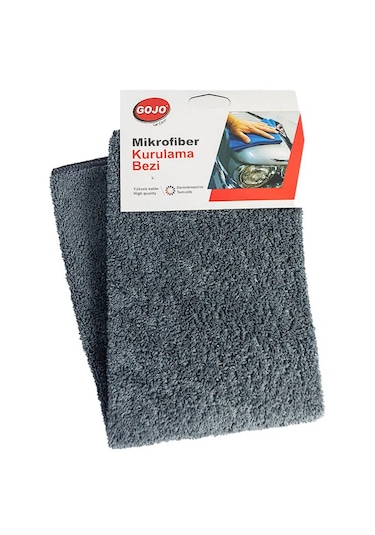 Gojo Mikrofiber Yüzey Parlatma Havlusu + Kurulama Havlusu+ Cam Bezi 3lü Set