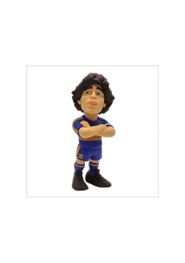 Minix Diego Maradona Figürü Sarı Ve Mavi Arjantin