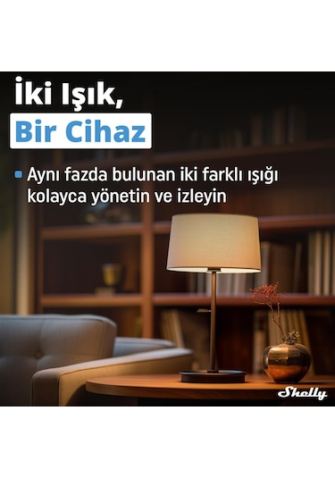 Shelly 2pm Gen3 Enerji Ölçümlü 2 Kanallı Akıllı Röle