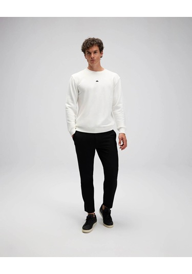 Ellesse Beyaz Erkek Sweatshirt Em556 Beyaz