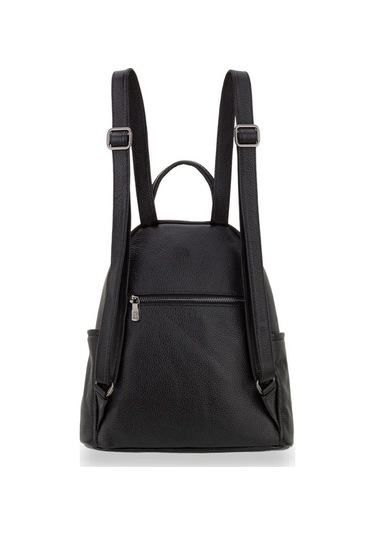 Bilik Deri Siyah Rölax Deri Kadın Sırt Çantası Blm01 9550 001