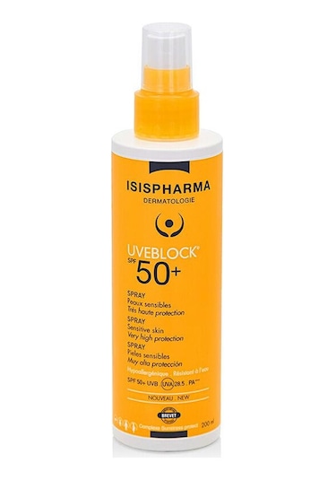 Isis Pharma Uveblock Güneş Kremi Sprey SPF50+ 200 ML