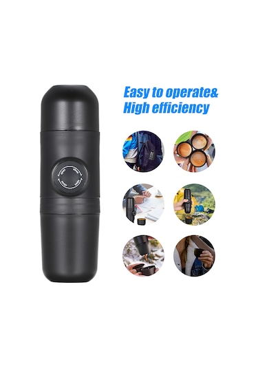 Reedark El Taşınabilir Manuel Espresso Makinesi - 8 Bar Basınç, 140ml Kapasite, Kompakt Boyut