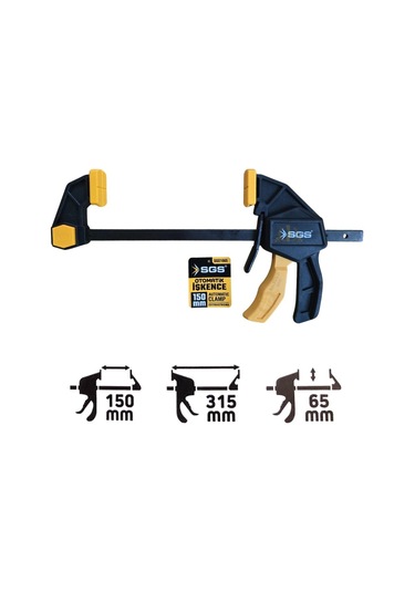 Sgs Ayarlanabilir Uçlu Otomatik İşkence 150 Mm. - 1 Adet