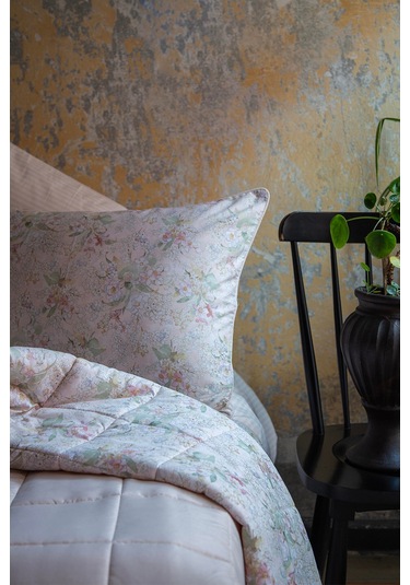 Apricitas Home Candy Pembe Çift Kişilik Yatak Örtüsü Takımı Pembe