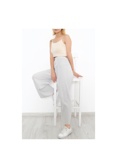 Mokashopin - Fitilli Pantolon Açıkgri - 8337.1567. 001