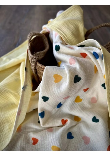 Vesna Kıds Yeni Doğan İçin Müslin Battaniye 261176214 Beyaz