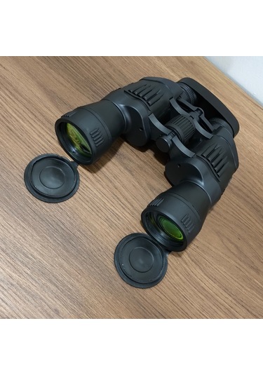 7x50 Büyük Boy Çocuk Dürbünü Eğlenceli Ve Kullanışlı Siyah