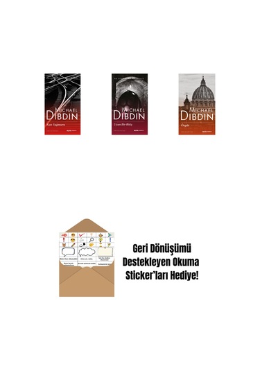 Kan Yağmuru + Uzun Bir Bitiş + Örgüt + Okuma Sticker'ları
