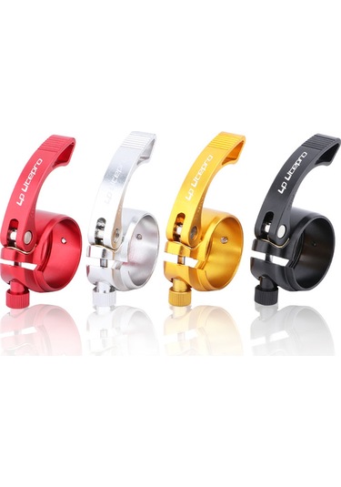 Neevoyu Alüminyum Bisiklet Oturma Tüp Klembi 41mm Çap 33.9mm Oturma Tüpü İçin Kırmızı Kolay Kurulum Kırmızı