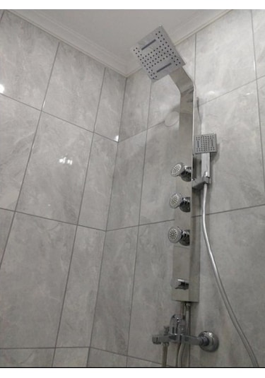 Sam Banyo Elmas Duş Seti Krom