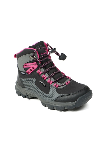 Hammer Jack Su Geçirmez Siyah-Fuşya Çocuk Bot 101 20117-F Siyah