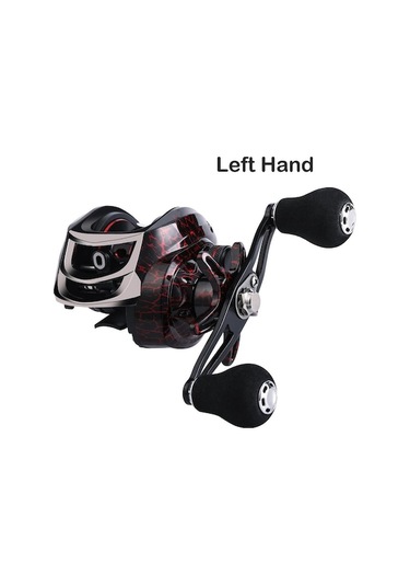 Novahub Çok Renkli Balıkçılık Reel 17 + 1bb Döküm Anti-paslanmaz Makara İplik Balıkçılık Reel Tuzlu Su Tatlı Su Balıkçılık Bobin Çarkı Sol