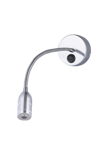 Yatak Başı Okuma Lambası 12v ve 24v Olarakta Üretim Yapılmaktadır Krom