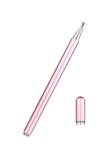 Skycity Rose Gold Metal Dijital Kalem: Manyetik Ve Silikon Uçlu, Telefon-tablet Uyumlu, Çok Sisteme Desteği, Dokunmatik Kalem