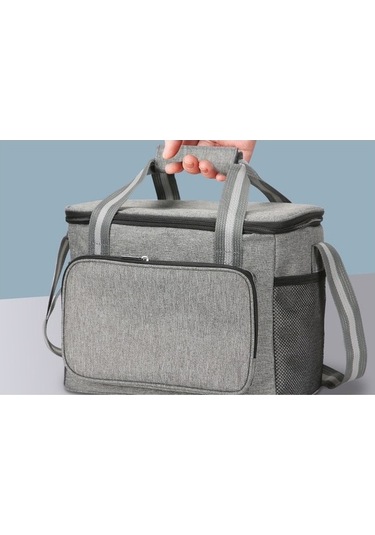 Didadodo Dinosaurs Isı Yalıtımı Çanta - Gri-753 Altın Fonksiyonel Tasarım Altın