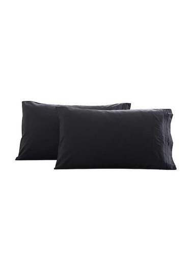 Novahub 2 Adet Düz Çizgili Çift Yastık Kılıfı 51x102cm, Kullanışlı Ev Aksesuarı Diğer