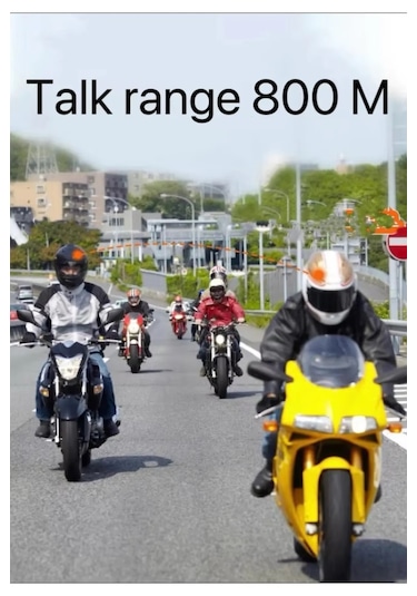 Vothoon BT62 Kablosuz Bluetooth Intercom 2 Motosiklet Kask Kulaklığı