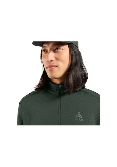 Odlo Odlo Essential Thermal Mid Layer 1/2 Zip Erkek Yeşil Içlik Üst 19749 Yeşil