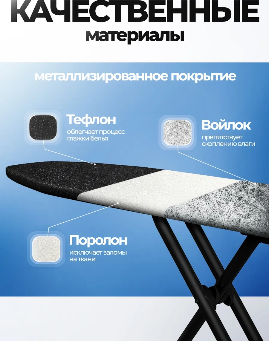 Domıcona Lastikli Isıya Dayanıklı Ütü Masası Kılıfı 444334816 Siyah