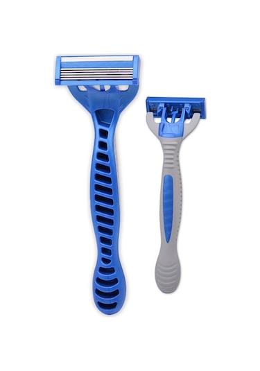 Sones 1 Set Beş Katmanlı Paslanmaz Çelik Erkek Tek Kullanımlık Manuel Jilet İndüksiyon Döner Kesici Kafa