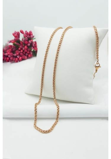 Rose Altın Kaplama Xuping Vip Seri Uzun Zincir Kolye 58Cm 553879863