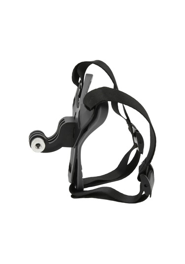 Lemestar Motosiklet Kask Ağızlık Tutucu, Üniversal Spor Kamera Ve Telefon Tutucu, Dikey/yatay Çekim, Kaydırma Önleyici Lastik Malzeme, Kablosuz Kumanda İle Siyah Siyah