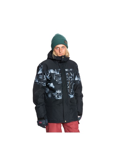 Quiksilver - Mıssıon Prınted Block Jk Siyah Siyah