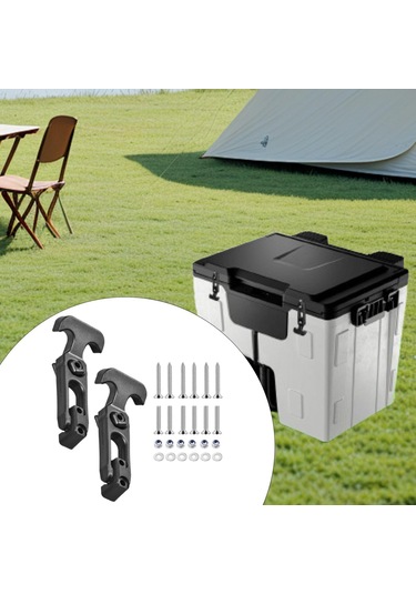 Dolıty 2 Adet T Saplı Çekme Mandalı Soğutucu Mandalları Golf Siyah