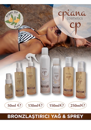 Cpiana Argan Yağlı Sprey Bronzlaştırıcı 250 ML