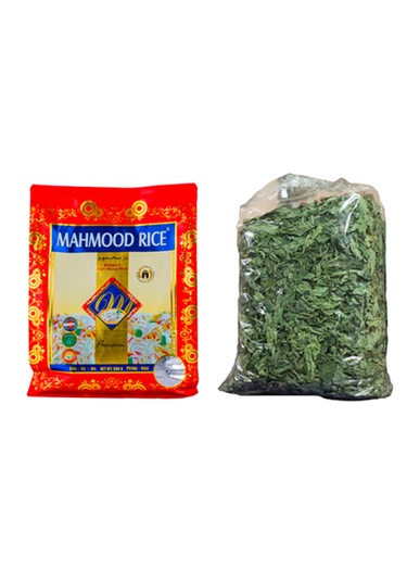 Mahmood Rice1121 Basmati Pirinç 900 G + Kuru Molehiya 200 G