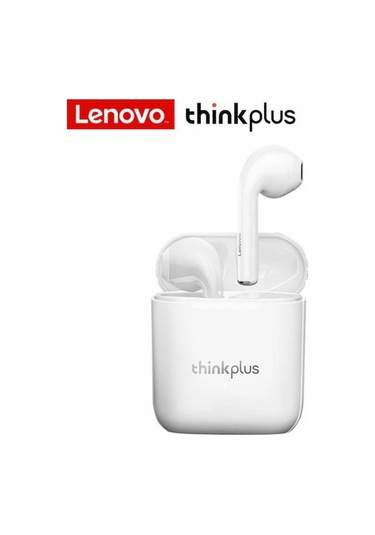 Lenovo Lp2 Thinkplus Tws Bluetooth 5.0 Kulaklık - Dokunmatik Kontrol, Enc Gürültü Azaltma, 20 Saat Çalma Süresi, Beyaz