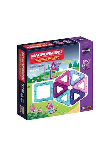 Magformers Mıktatıslı Inspire Set - 14 Parça