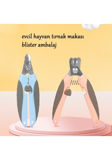 Soulader Küçük Ve Orta Boy Evcil Hayvanlar İçin Profesyonel Kedi Köpek Tırnak Makası Makas Seti