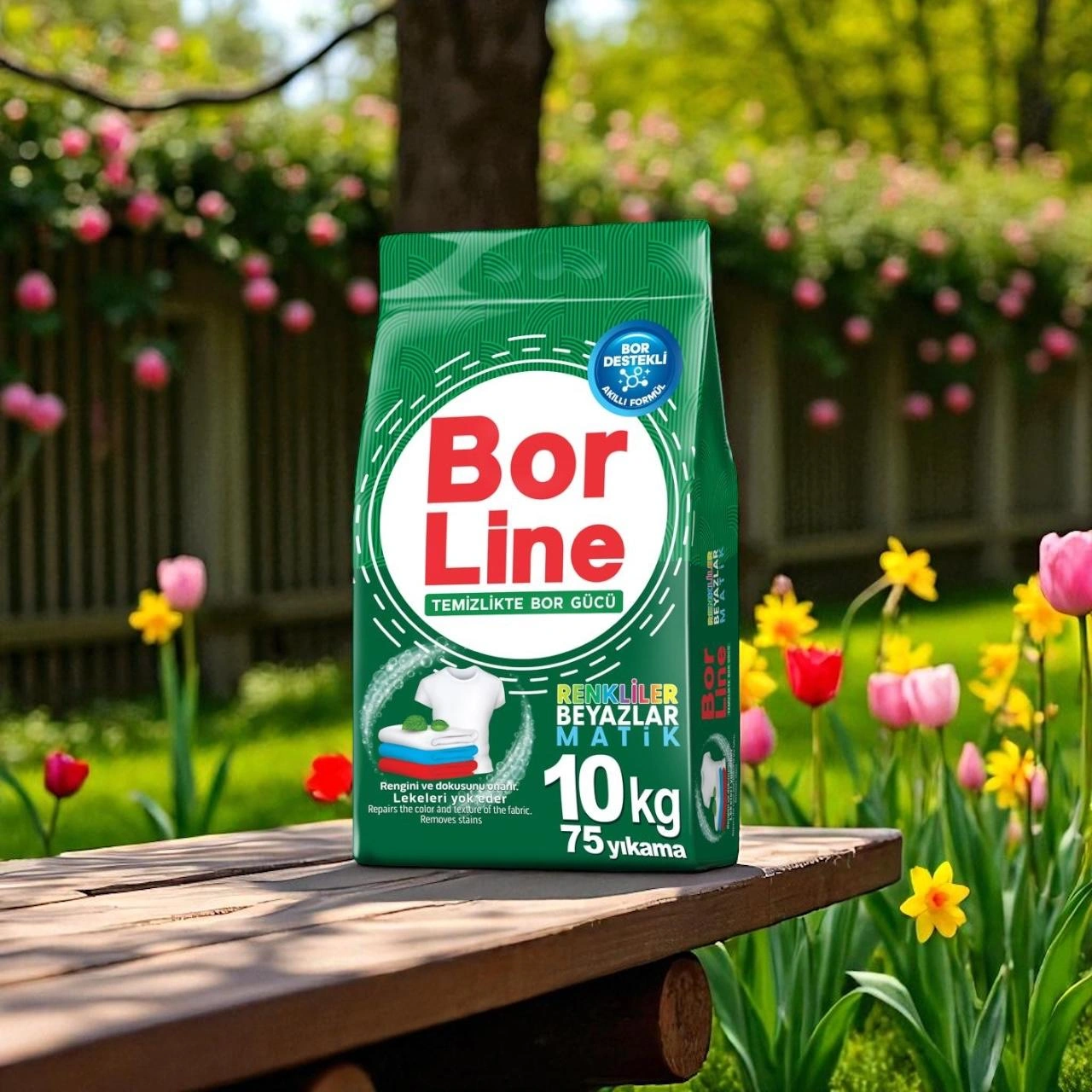 Borline 10 Kg Renkliler Ve Beyazlar İçin Toz Deterjanı