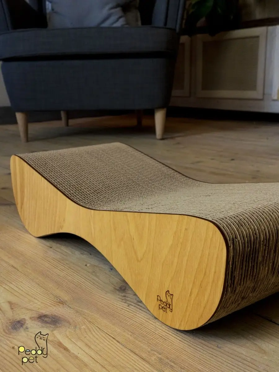 Peddy Pet Karton Kedi Tırmalama Ve Yatak Ünitesi 161097564