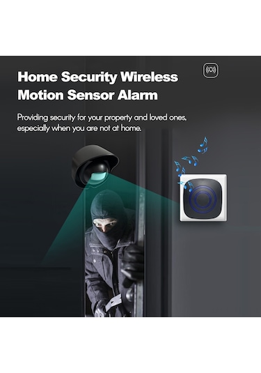 Lemestar Kablosuz Hareket Sensörü Alarmı - 2 Verici + 1 Alıcı - Ip52 Su Geçirmez - 3-7m Algılama Aralığı - 200m Aktarım Mesafesi - 38 Çalma Tonu - Ev/outdoor Kullanıma Uygun - Avrupa Standartı Pil Yok Lemestar Kablosuz Hareket Sensörü Alarmı - 2 Verici + 1 Alıcı - Ip52 Su Geçirmez - 3-7m Algılama Aralığı - 200m Aktarım Mesafesi - 38 Çalma Tonu - Ev/outdoor Kullanıma Uygun - Avrupa Standartı Pil Yok