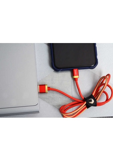 Gold-gri Poro Lightning Usb Kablo 1m