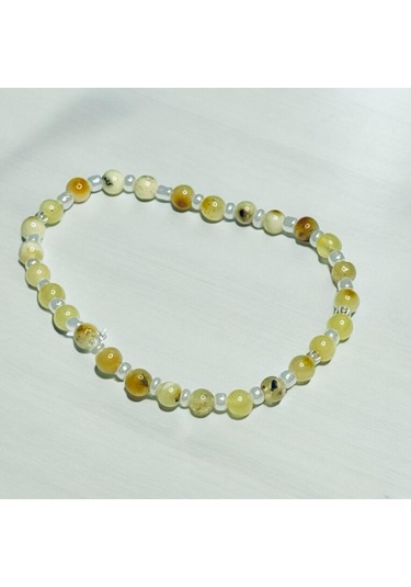 Bebek Kehribar Bileklik Hcz-model Hyt Sarı